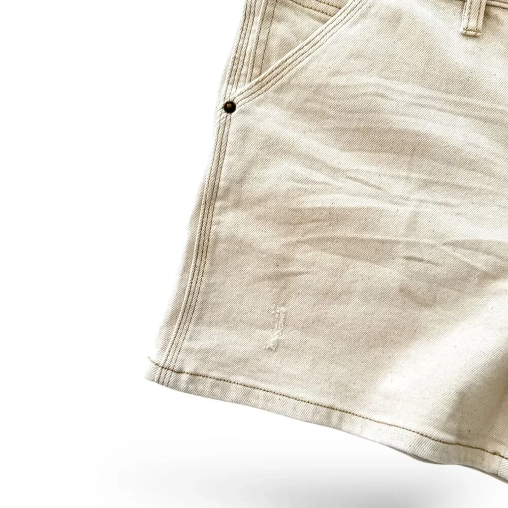 UnionBay Eli Carpenter Shorts Retro Dropcloth Color Distressed Jrs Sz 9‎ NWT
